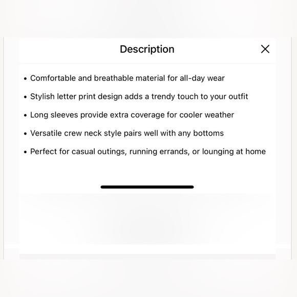 Blessed Long Sleeved Tee in white - Picture 4 of 5